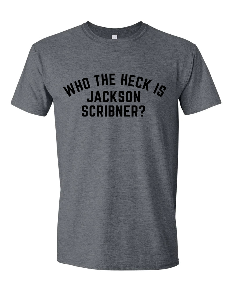 Jackson Scribner "Who the Heck" Logo T-Shirt