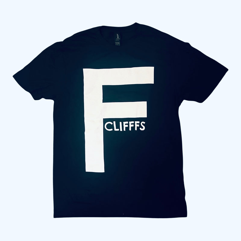 CLIFFFS B&W "F" Logo T-Shirt