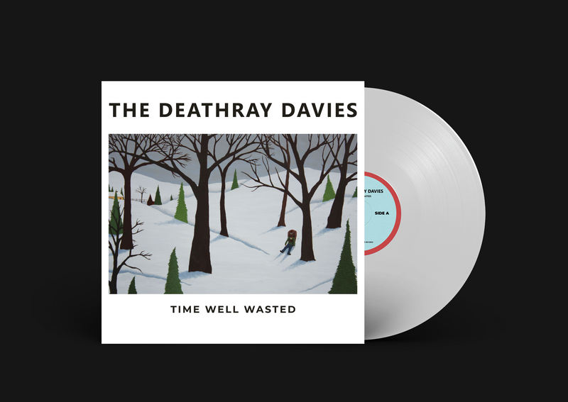 The Deathray Davies 'Time Well Wasted' Signed, Numbered, Colored Vinyl LE