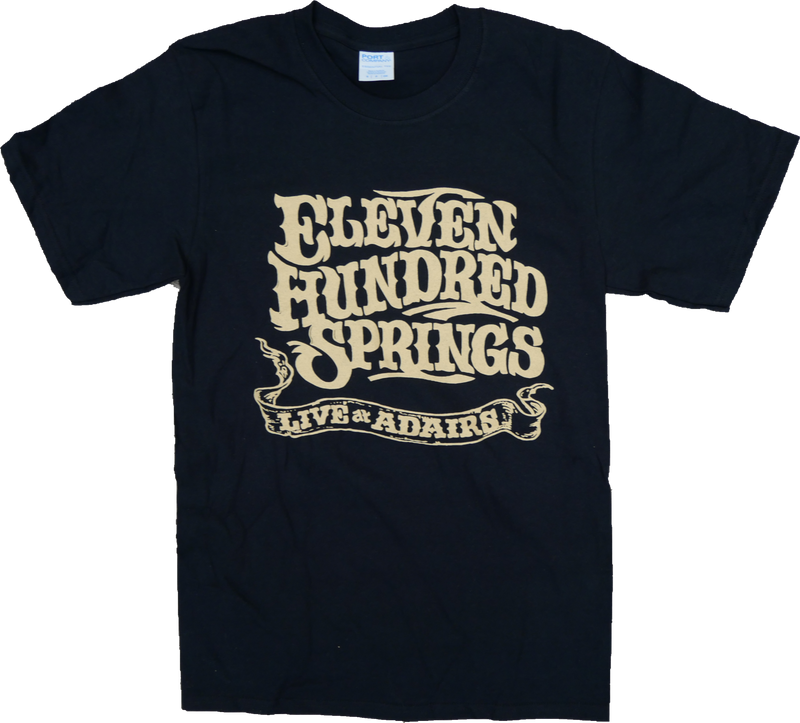 Eleven Hundred Springs "Live At Adair's" throwback T-Shirt